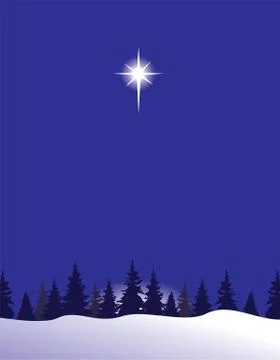 Vector Bethlehem Star Stock Illustration