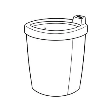 Vector of beverage cup Stock Illustration
