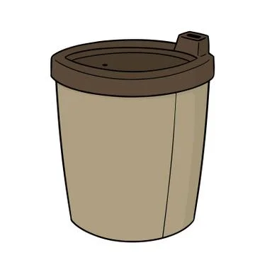 Vector of beverage cup Stock Illustration