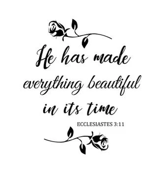 Vector Bible verse Stock Illustration