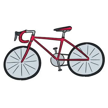 Vector of bicycle Stock Illustration