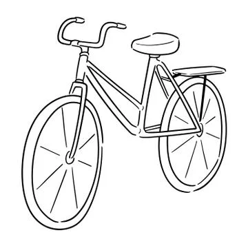 Vector of bicycle Stock Illustration