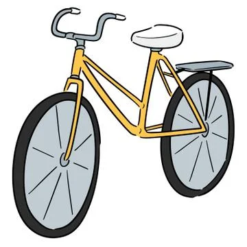 Vector of bicycle 스톡 일러스트
