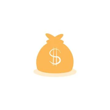 Vector big money  bag Stock Illustration