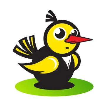Vector bird Stock Illustration