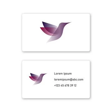 Vector bird in shadow style . Editable illustration Stock Illustration