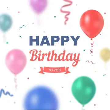 Vector birthday Stock Illustration