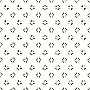 Vector black and white abstract vector pattern. Stock Illustration