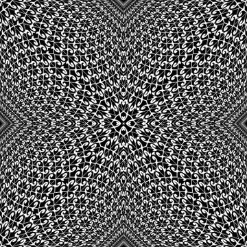 Vector black and white elements background Stock Illustration