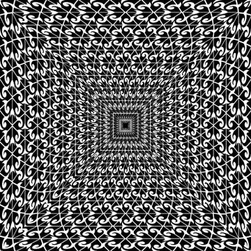 Vector black and white elements background イラスト素材