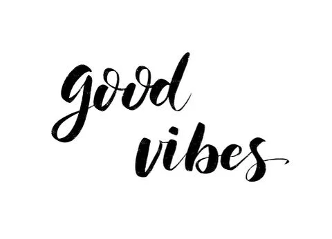 Vector black and white hand drawn summer inscription. Stock Illustration