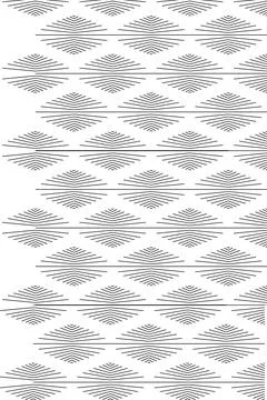 Vector black and white seamless pattern on transparent background. Illustrazione stock
