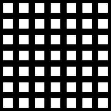 Vector black and white square checkered background Stock Illustration