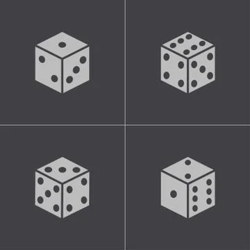 Vector black castle icons set Stock Illustration