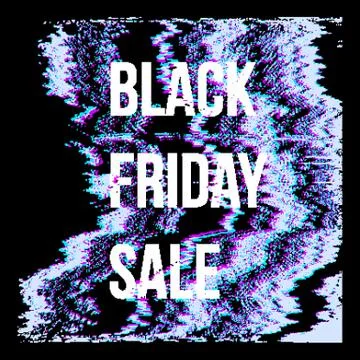 Vector black friday sale background. Stock Illustration