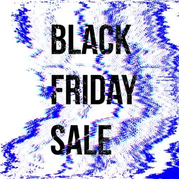 Vector black friday sale background. Stock Illustration