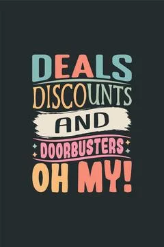 Vector black friday vintage t shirt design template Stock Illustration
