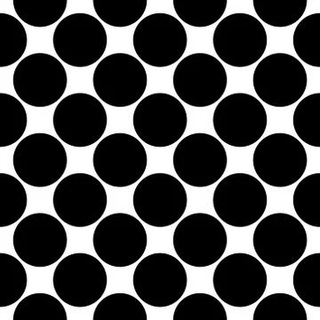 Vector black white seamless pattern Stock Illustration