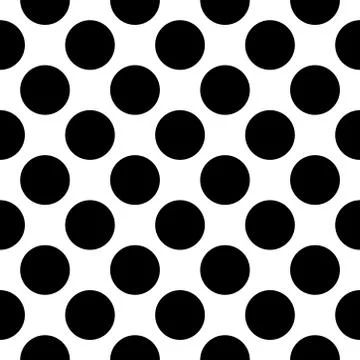 Vector black white seamless pattern Stock Illustration