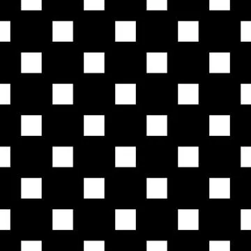 Vector black white seamless pattern Stock Illustration