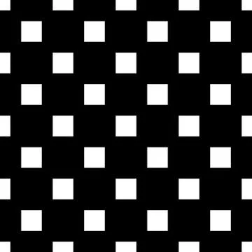 Vector black white seamless pattern Stock Illustration
