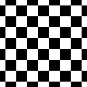 Vector black white seamless pattern Stock Illustration
