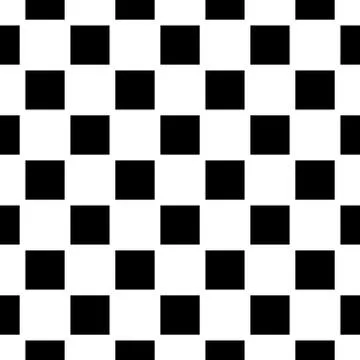 Vector black white seamless pattern Stock Illustration