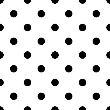 Vector black white seamless pattern Stock Illustration