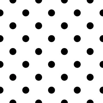 Vector black white seamless pattern Stock Illustration
