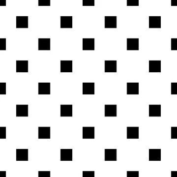 Vector black white seamless pattern Stock Illustration