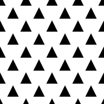 Vector black white seamless pattern Illustrazione stock