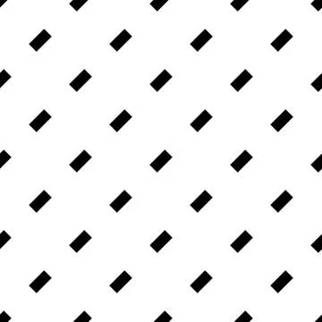 Vector black white seamless pattern Stock Illustration