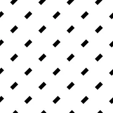 Vector black white seamless pattern Stock Illustration