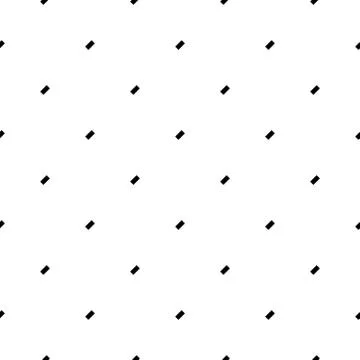 Vector black white seamless pattern Stock Illustration