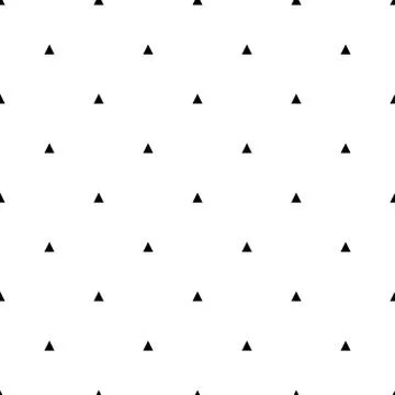 Vector black white seamless pattern Stock Illustration