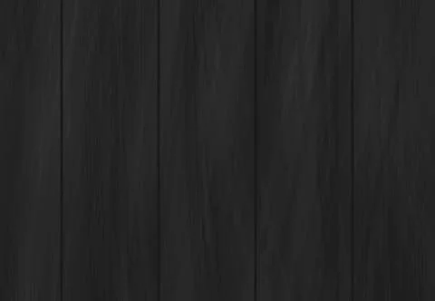 Vector black wooden texture. Natural dark old wood planks background Stock Illustration