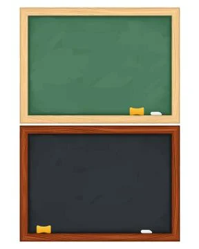 Vector blackboards Stock Illustration