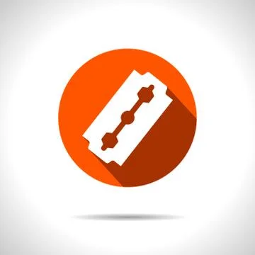 Vector blade icon. Eps10 Stock Illustration