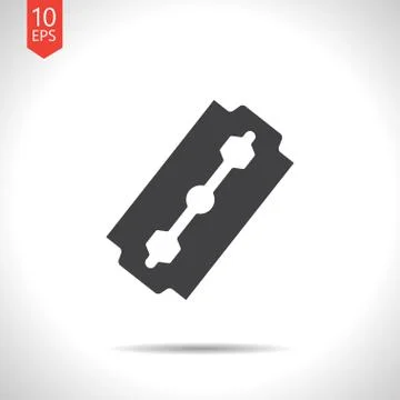 Vector blade icon. Eps10 Stock Illustration