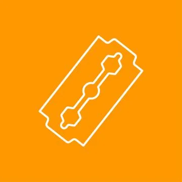 Vector blade icon. Eps10 Stock Illustration