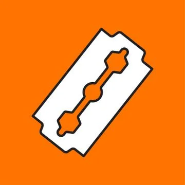 Vector blade icon. Eps10 Stock Illustration