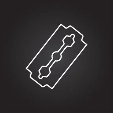 Vector blade icon 스톡 일러스트