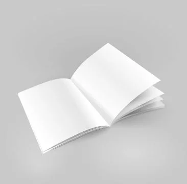 Vector blank brochure spread. - Illustration Stock Illustration