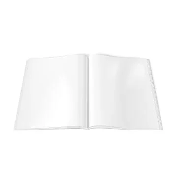 Vector blank magazine イラスト素材