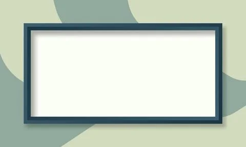 Vector blank of Photo frame. Vector illustration Stock Illustration