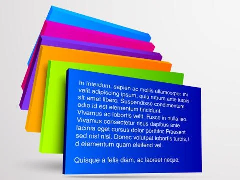 Vector blank trade show booth Stock Illustration