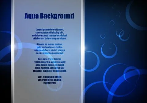 Vector : Blue abstract and square vector background Stock Illustration