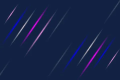 Vector blue abstract background of colored lines Stock Illustration