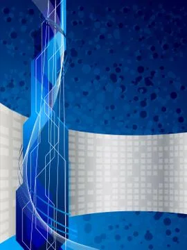 Vector blue background Stock Illustration