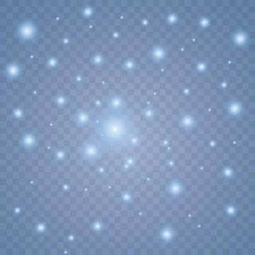 Vector blue glitter wave abstract illustration. Blue star dust trail sparkling Illustration